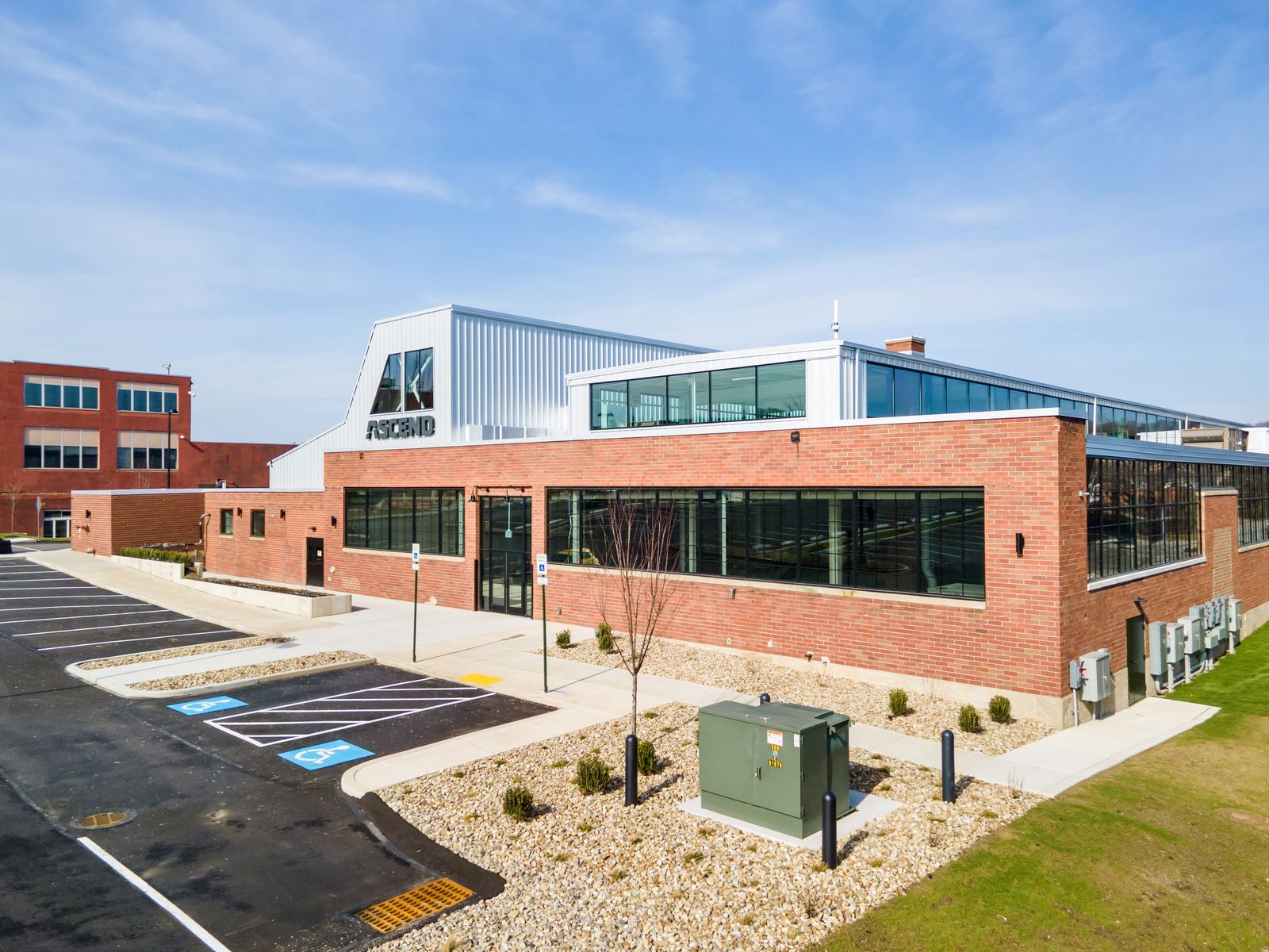 The George, home of Ascend Climbing